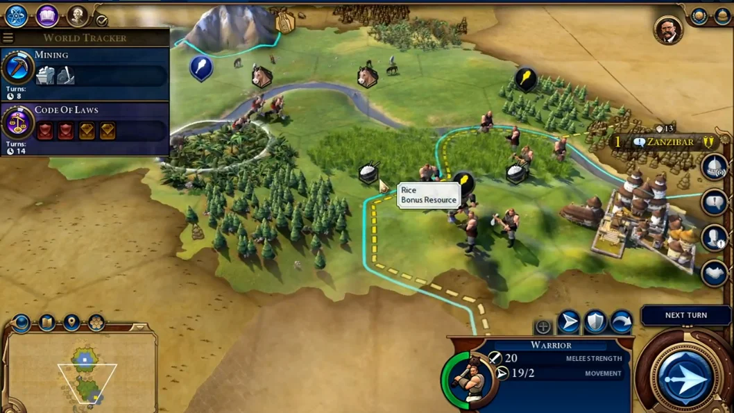 Civ6 map reveal and fog removal overlays on a Civilization VI world map