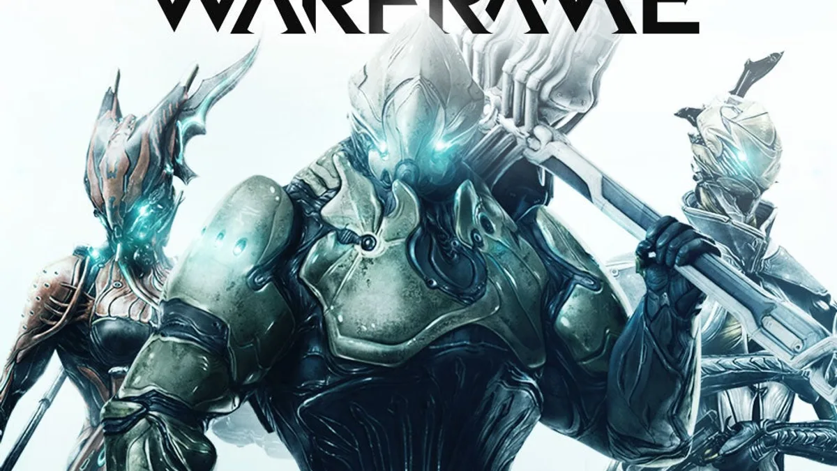 Warframe sci-fi action looter shooter combat